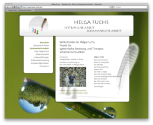 <a href='http://www.helga-fuchs.de' target='_blank'>www.helga-fuchs.de</a><br />Helga Fuchs, Systemische Arbeit, Schamanische Arbeit<br />November 2012 - Technologie: netissimoCMS<br/>&nbsp; (50/142)